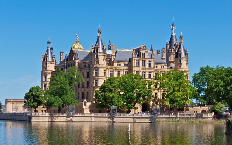 Palaces, 1080P, Schwerin Palace