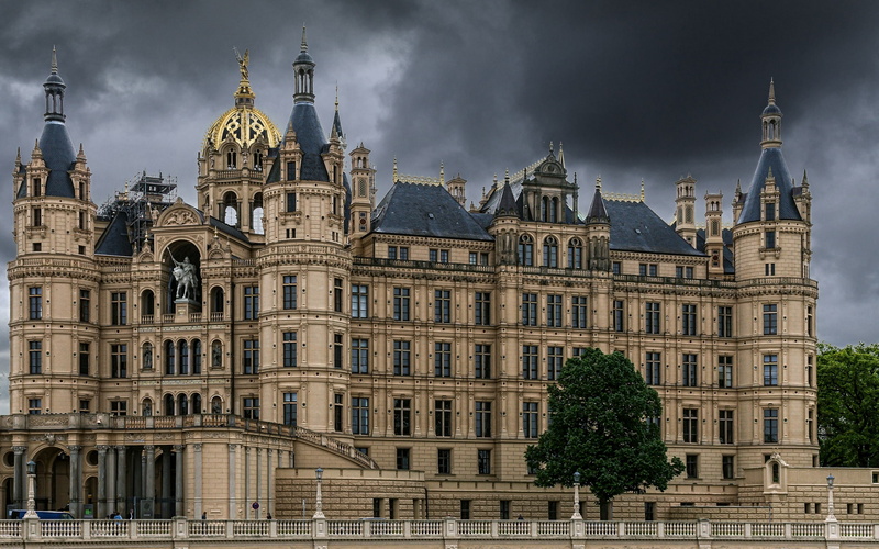 Palaces, 2K, Schwerin Palace