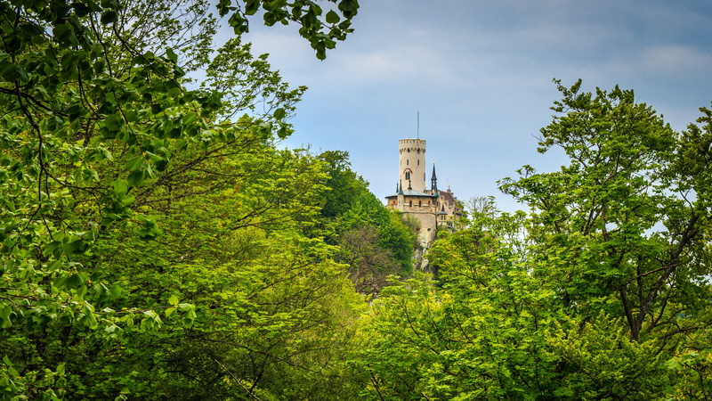 lichtenstein, royal, plant, belief, cloud - sky, building, tree, hidden, 4K, knight time, green color, see, architecture, spire, place of worship, travel