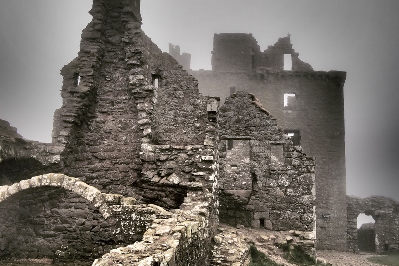 Castles, 4K, Dunnottar Castle