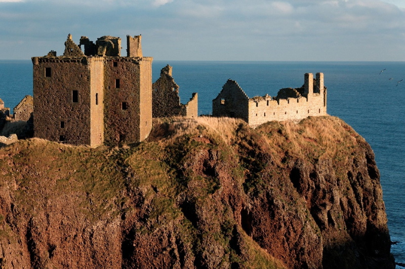1080P, Dunnottar Castle, Castles