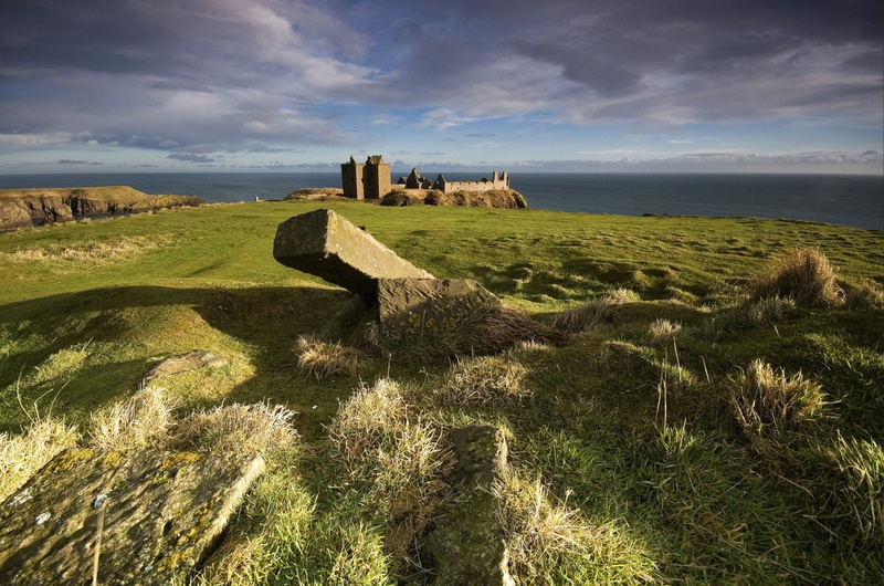 Castles, 1080P, Dunnottar Castle