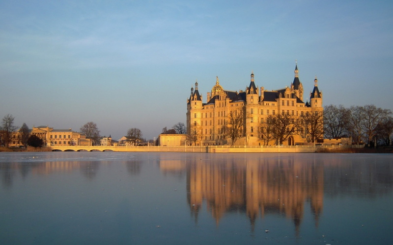 schwerin palace, 1080P