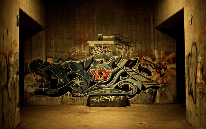 1080P, urban, dirt, graffiti, wall