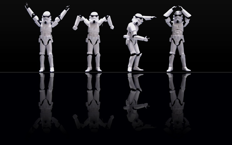 Stormtroopers, art, stars, space, star, x, hd, humor, black, 1080P, wars, background, Star Wars