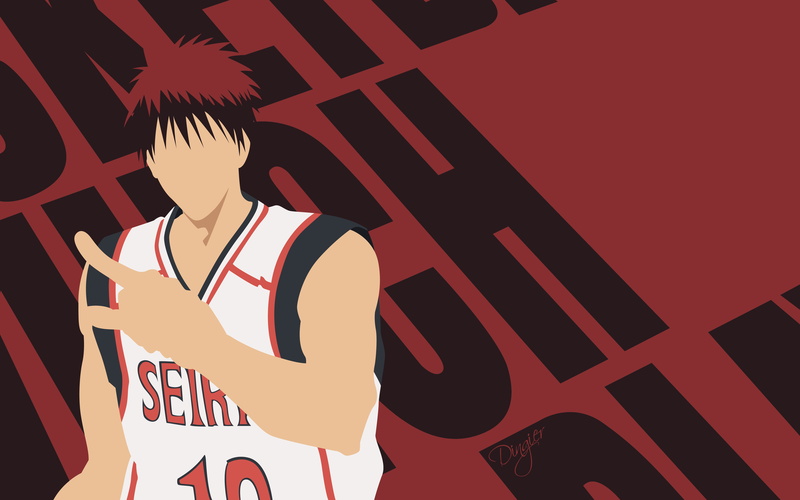 Kurokos Basketball, 4K, Taiga Kagami, Anime