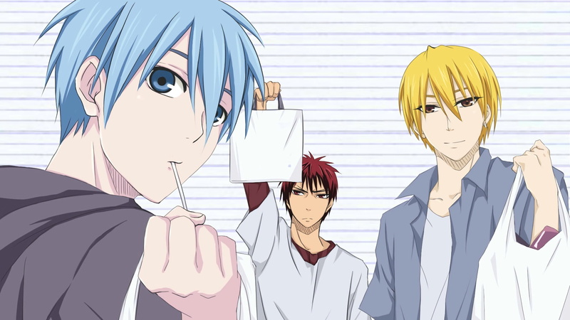 Kurokos Basketball, Tetsuya Kuroko, 1080P, Taiga Kagami, Ryōta Kise, Anime