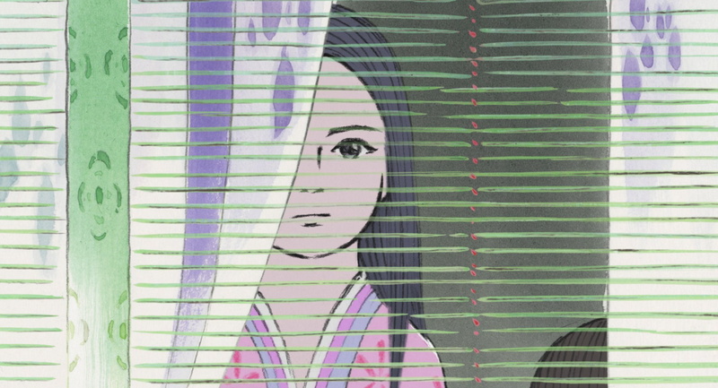 monogatari, asian, fantasy, kaguya, drama, tale, animation, cartoon, princess, 1080P