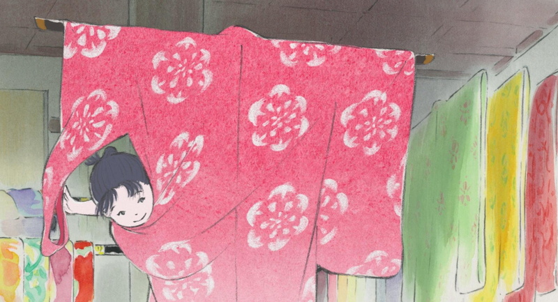 cartoon, drama, animation, princess, fantasy, monogatari, 1080P, tale, kaguya, asian