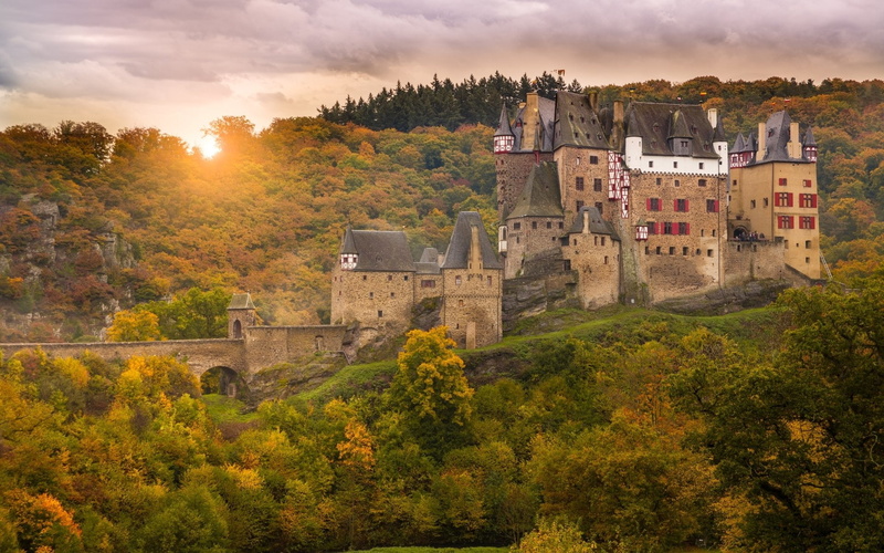 Eltz Castle, Castles, 1080P