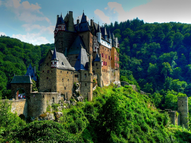 eltz castle, 1080P
