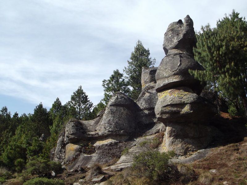 mexico, rock, rock - object, 4K, puebla, peña, zacatlán, cloud - sky, rock formation, travel, landscape, plant, beauty in nature, tourism, stones top