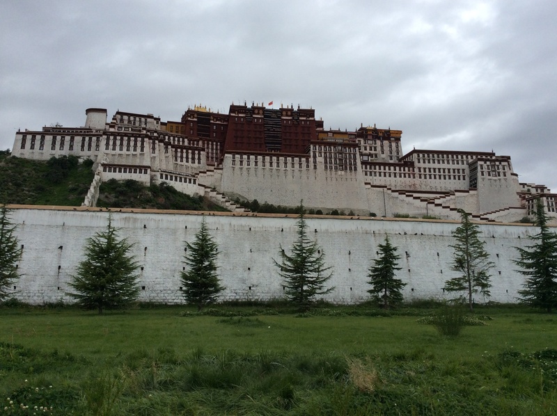 nature, 2K, building, day, built structure, tibet, history, no people, outdoors, buddhism, the past, cloud - sky, land, travel, growth, palace, plant