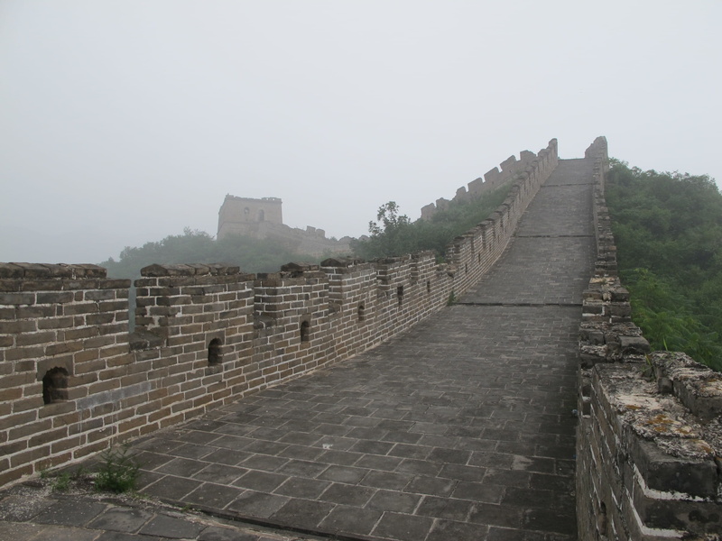 tourism, ancient, great, no people, travel, China, 2K, wall, landmark, outdoors, day, archaeology, stone wall, great wall, architecture, Wall, fog, ancient civilization
