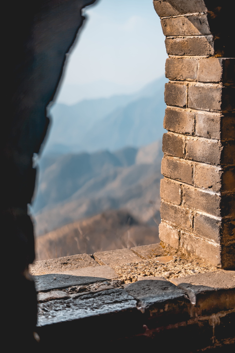 apparel, close-up, wall - building feature, pillar, mortar, outdoors, china, ruins, column, tranquility, mountain, old, scenics - nature, nature, soil
