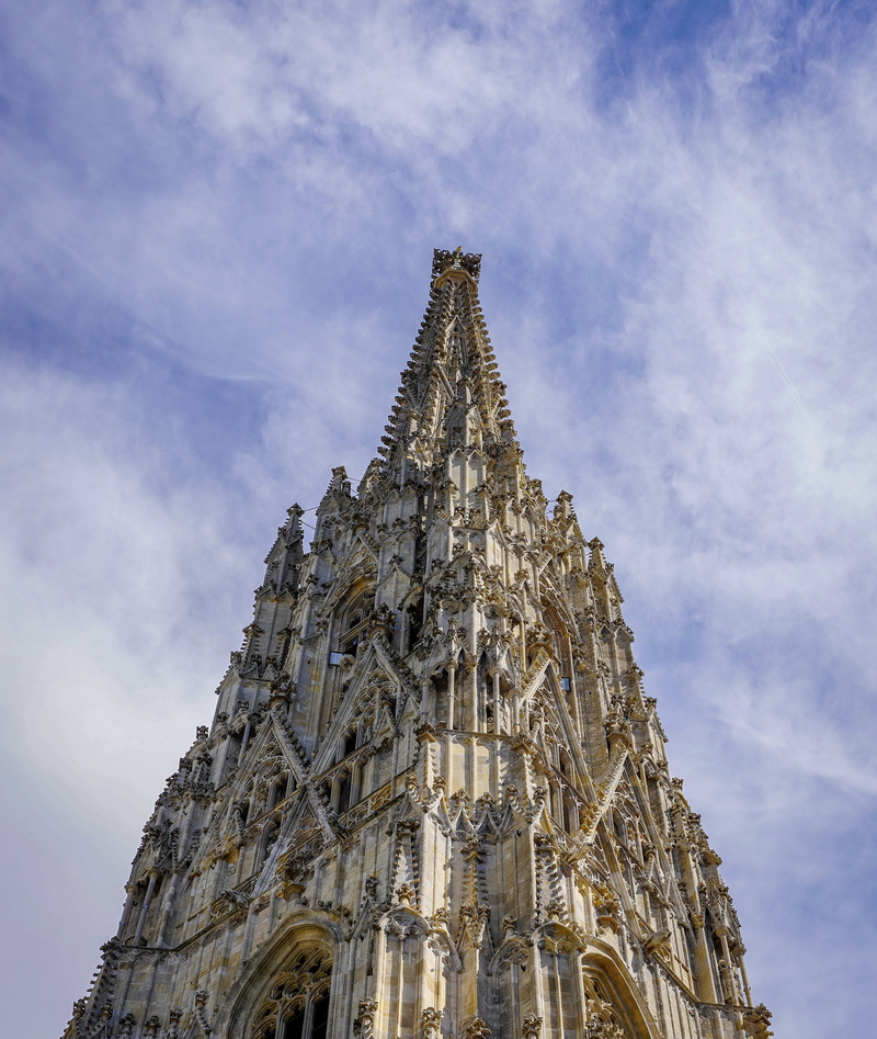 church, 4K, culture, history, the past, place of worship, st stephans cathedral, travel, ornate, city, tower, belief, low angle view, architecture, no people