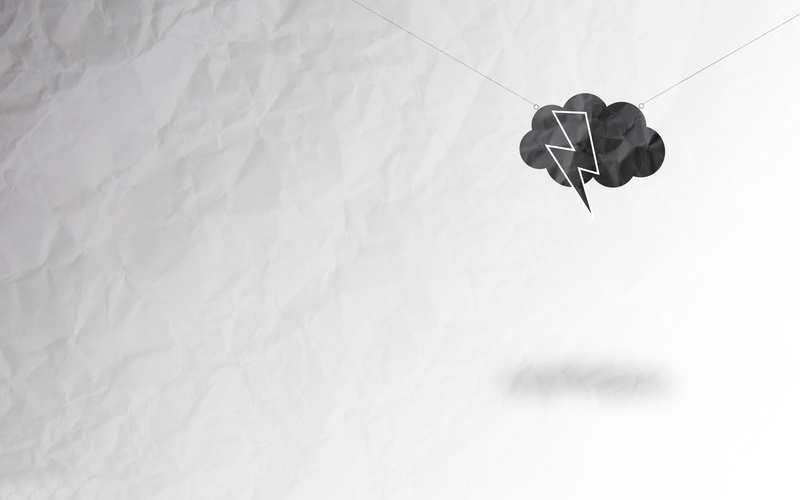 lightning, black wall border paper, minimalistic, cloud, black paper, paper, 1080P, black and white wall paper, 1920x1200