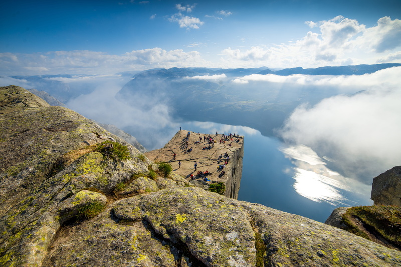 idyllic, tranquility, scenics - nature, nature, non-urban scene, day, rock, environment, mountain, norway, 5K, rock formation, solid, formation, tranquil scene