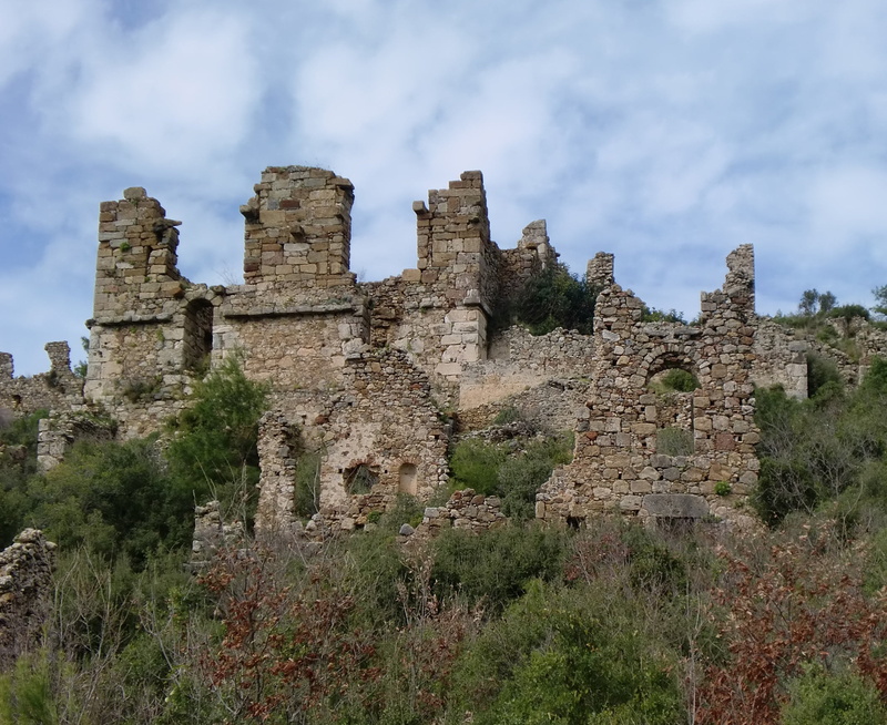 ancient civilization, ruined, ancient, travel, roman fort, old ruin, low angle view, damaged, abandoned, old, archaeology, building exterior, alanya, travel destinations