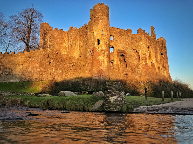no people, fortress, nature, built structure, sky, landmark, building exterior, united, ruined, architecture, waterfront, uk, landscape, water, ruins, europe