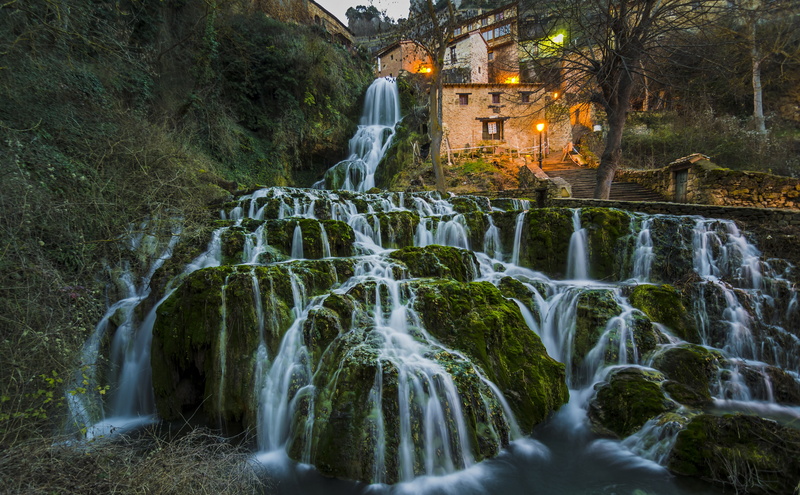 Spain, 4K, Orbaneja del Castillo, cascade, waterfall, Burgos