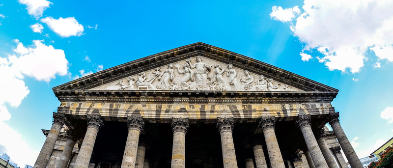 fergomez, facade, guadalajara, teatro degollado, building, cloud - sky, cultura, monument, column, sky, architecture, edifico, archaeology, tower, low angle view