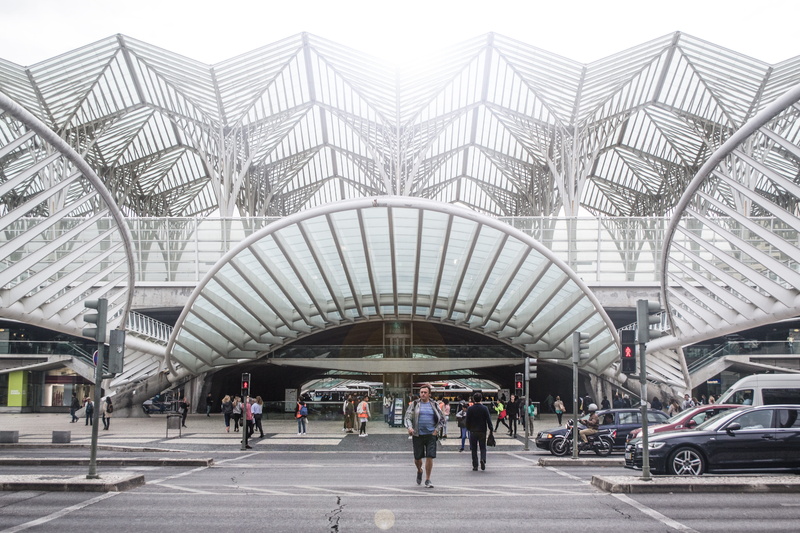 building exterior, travel, calatrava, women, lisbona, group of people, built structure, motor vehicle, land vehicle, outdoors, day, lisbon, architecture