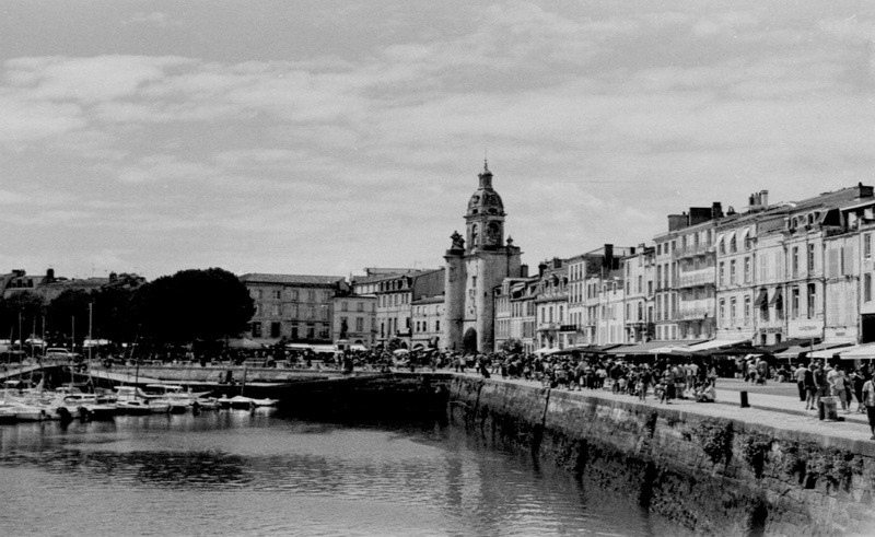 monochrome, Europe, la rochelle, city, photography, old, vintage, France, 4K