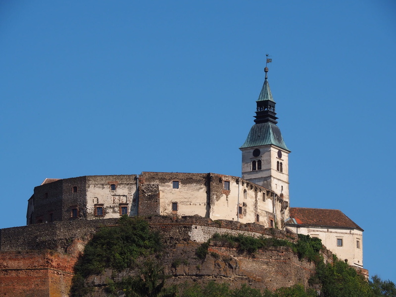 building, relaxation, lakeside, water bird, reed, building exterior, blue, mood, austria, no people, history, castle, back light, idyllic, burg güssing