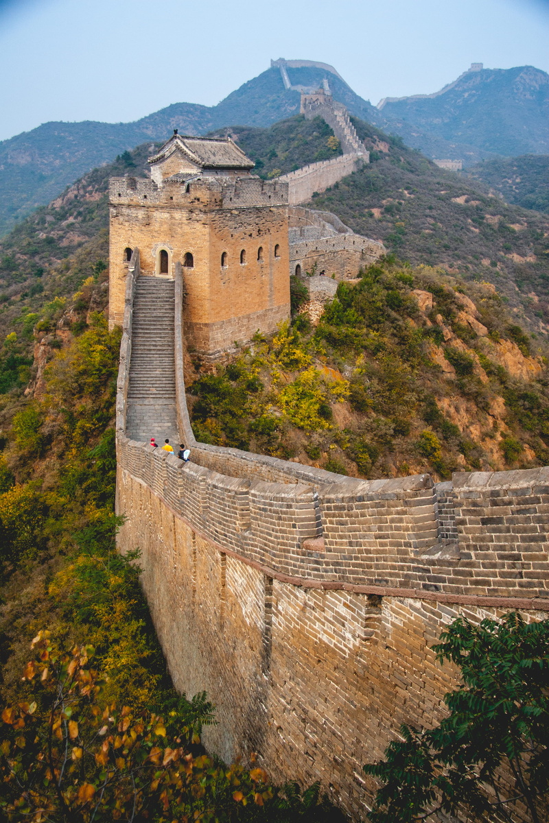 ancient, china, no people, ancient history, fort, old ruin, tourism, mountain, plant, ruined, nature, 2K, travel destinations, wall, building exterior