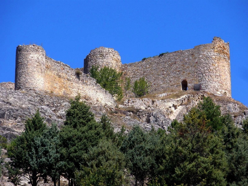 country, clouds, travel destinations, fort, low angle view, historical, sky, outside, countryside, history, architecture, destinations, outdoors, stone wall