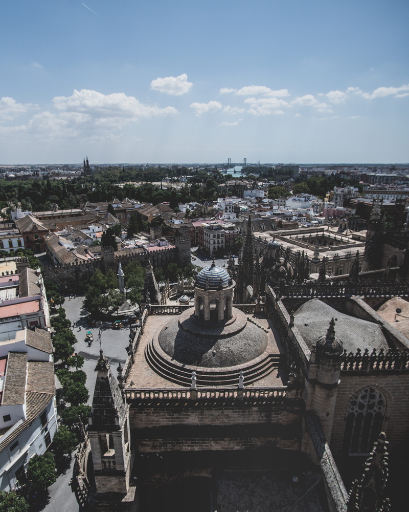 street, city, discover, explore, belief, sky, stroll, the past, building exterior, nature, seville, architecture, espana, 4K, outdoors, cityscape, history