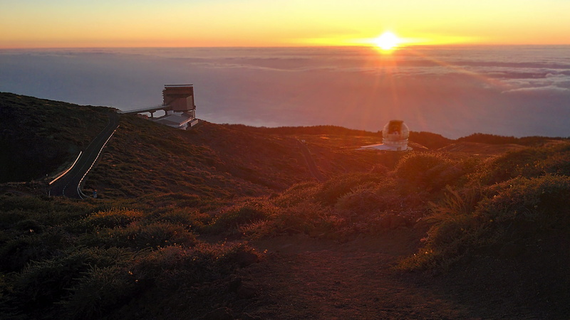 canary islands, la caldera, sunset, crater, park, rocks, mountain, sunlight, sky, europe, beauty in nature, stone, telescope, no people, outdoors, cloud - sky