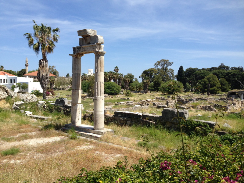 history, old ruin, kos, outdoors, ancient, architectural column, didim feribot, built structure, felicia travel, architecture, day, cloud - sky, sunlight
