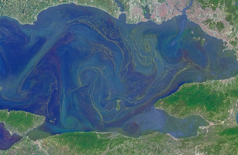 Sea Of Marmara, Sea, Aerial, Turkey, From Space, Earth, Minor Asia, 1080P