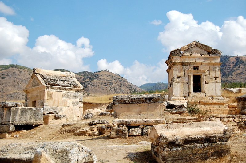 Turkey, Hierapolis, the ancient city, 2K, the ruins