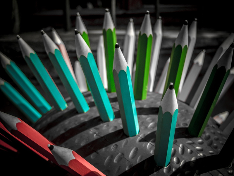 equipment, no people, focus on foreground, work tool, selective focus, close-up, high angle view, art, choice, abundance, 4K, container, large group of objects
