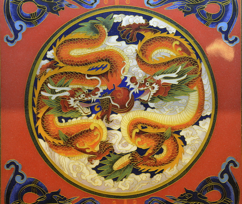 art and craft, ornate, astrology sign, lion - feline, multi colored, art, still life, creativity, belief, indoors, China, Pekin, close-up, day, decoration