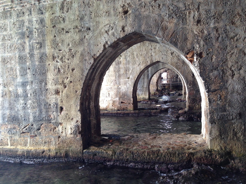 architecture, alanya, weathered, building exterior, building, stone wall, arch bridge, flowing, arched, historic, arch, ruined, wall - building feature