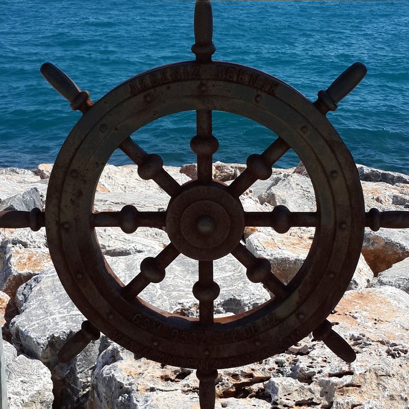 clouds, turkey, blue, Lighthouse, water, tire, alanya, anchor, Lantern, sunset, mediterranean, transportation, sunlight, Landscape, old, nautical vessel