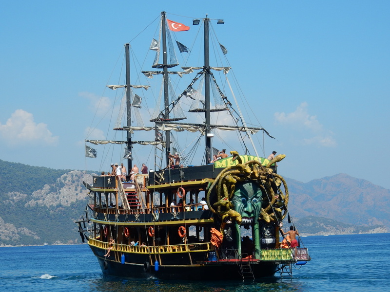 sea, swim, party, passenger craft, 4K, travel, ship, scenics - nature, landscape, nautical vessel, mast, recovery, vacations, sailboat, water, bays, outdoors