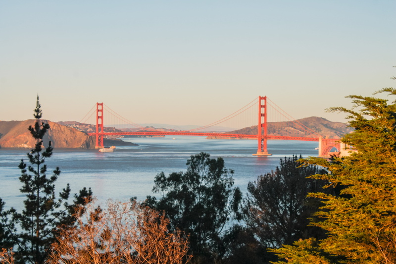 tower, gate, city, Golden Gate Bridge, vacation, california, 4K, francisco, suspension bridge, nature, attraction, architecture, famous, landscape, no people