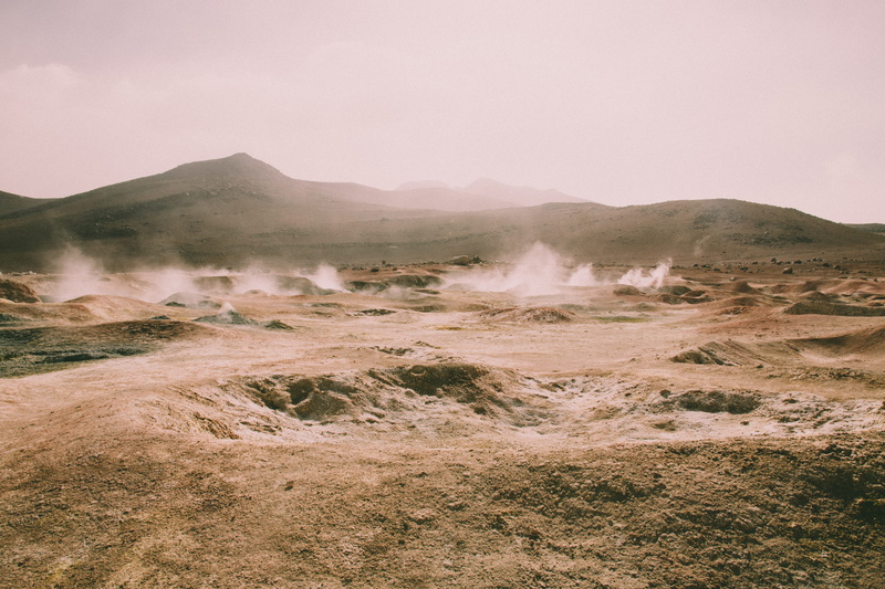 5K, flora, scenery, land, environment, plant, arid climate, desert, plateau, dirt, remote, sky, volcano, no people, smoke - physical structure, outdoors