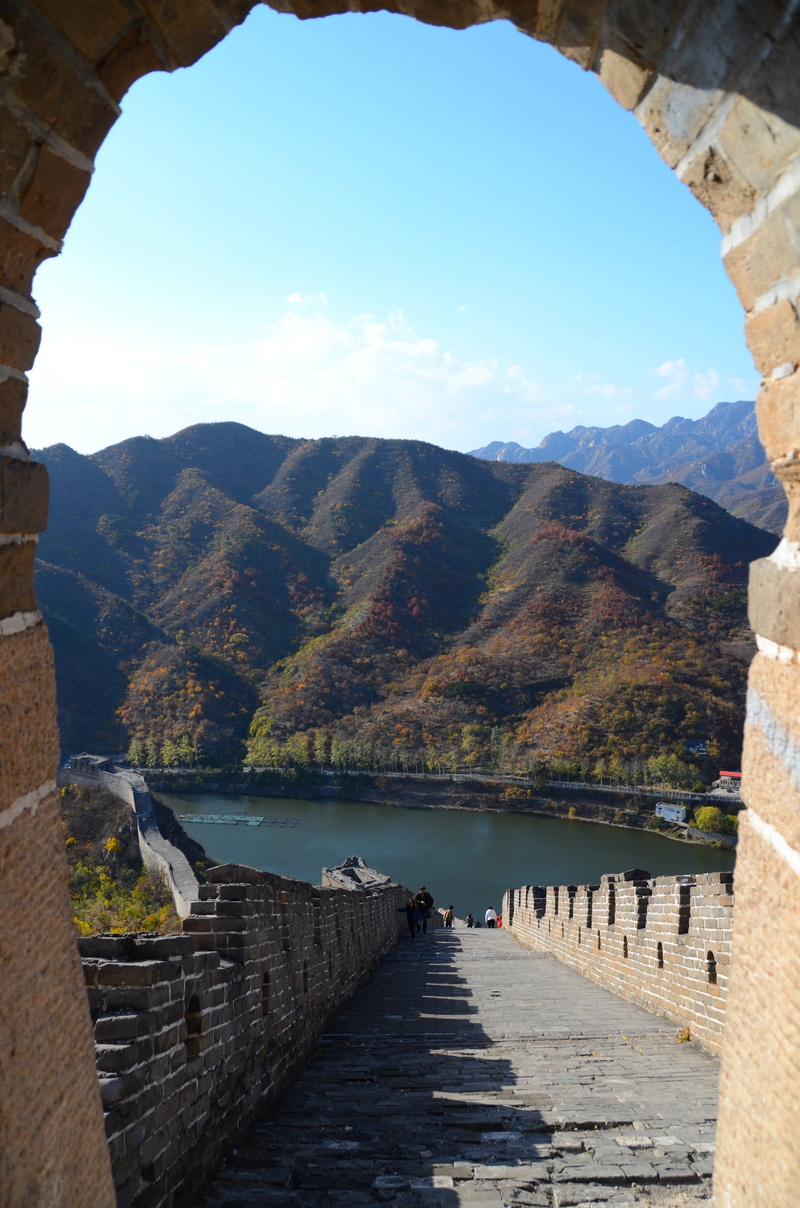 outdoors, nature, built structure, tranquil scene, beauty in nature, scenics - nature, travel destinations, beijing, yellow mountain, day, lake, sky, china