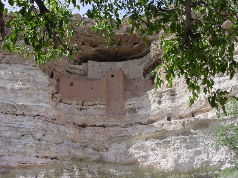 no people, nature, architecture, rock formation, travel destinations, old, national, monument, montezumas castle, low angle view, travel, montezuma, wall