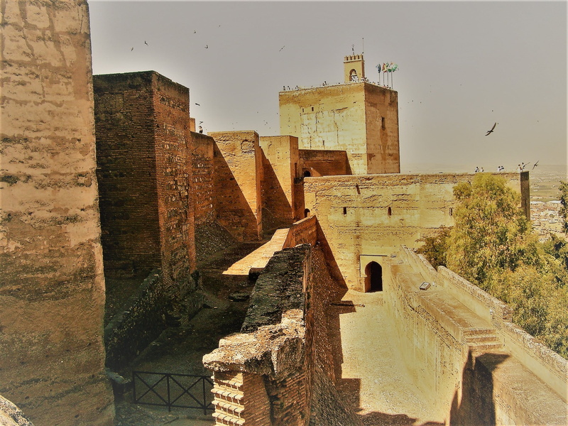 sky, alcazaba, abandoned, outdoors, religion, the past, building, nature, place of worship, day, ancient civilization, travel destinations, built structure