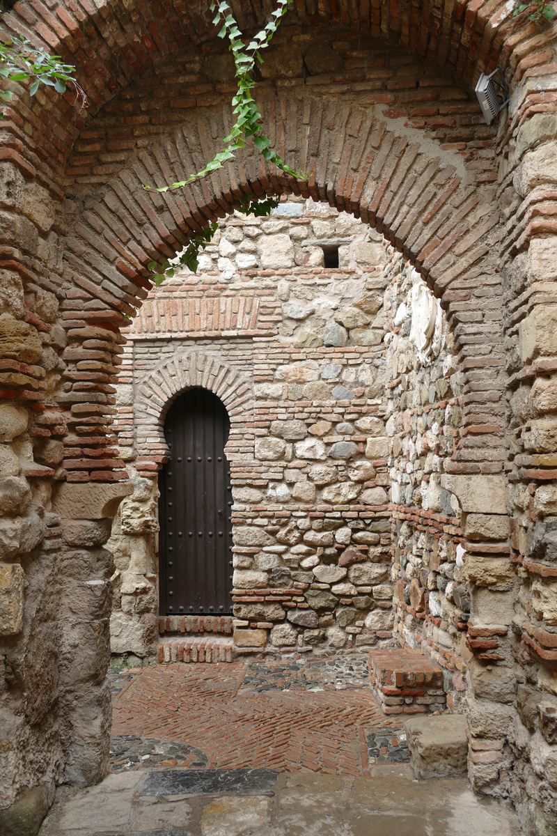 travel destinations, window, citadel, ancient civilization, 5K, alcazaba, arabic, architecture, outdoors, arch, solid, built structure, old, spain, ancient