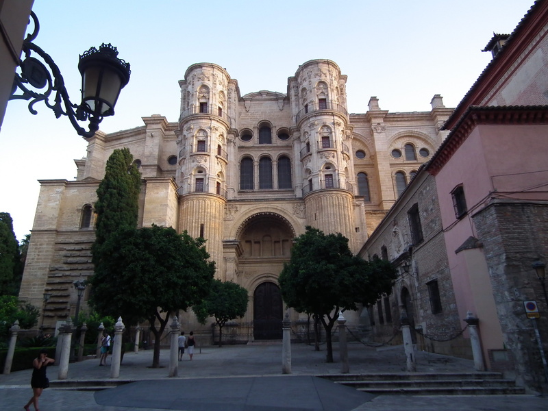 2K, málaga, city, building exterior, history, architecture, building, sky, spain, travel destinations, andalucia, the cathedral, outdoors, malaga, the past