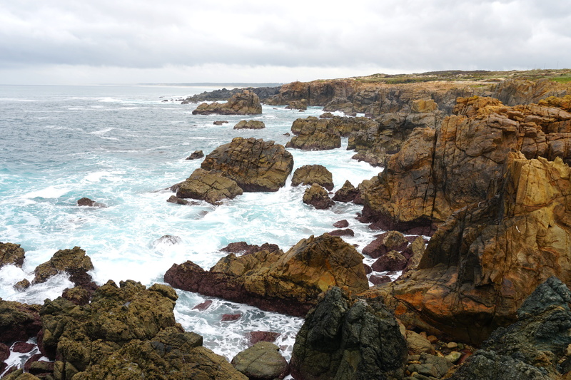 solid, tranquil scene, eroded, water, scenics - nature, rock, cloud - sky, rocky coastline, beauty in nature, motion, 5K, no people, sea, outdoors, alentejo