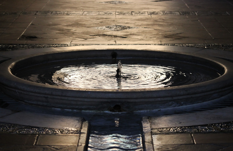seville, close-up, shape, day, reflection, andalusia, arabic, old, indoors, metal, geometric shape, circle, no people, container, architecture, spain, alcazar